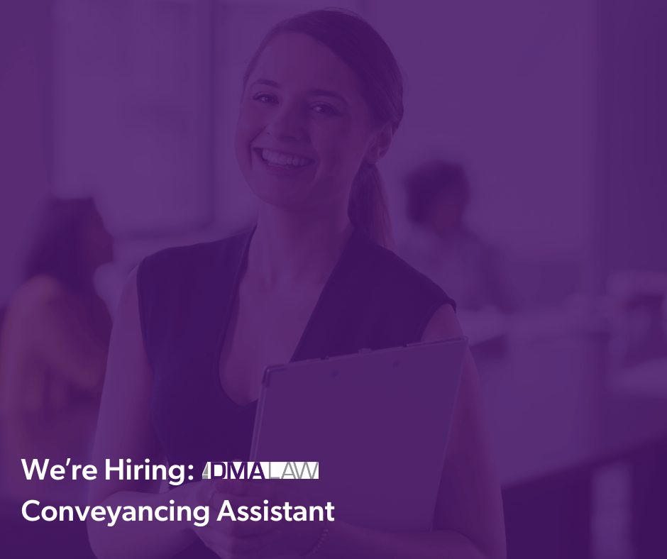 DMA Law Conveyancing Assistant Job Opportunity